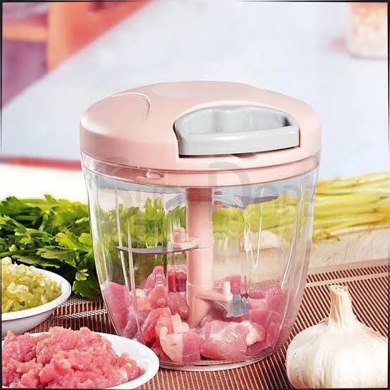 Manual Rope Hand Chopper – Fast & Easy Vegetable Cutter